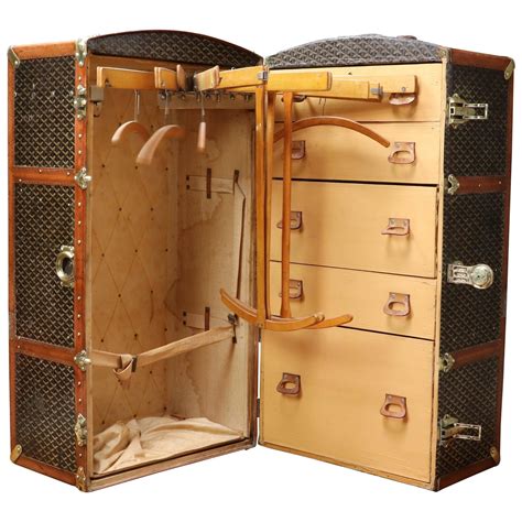 goyard small trunk|Goyard luggage trunk.